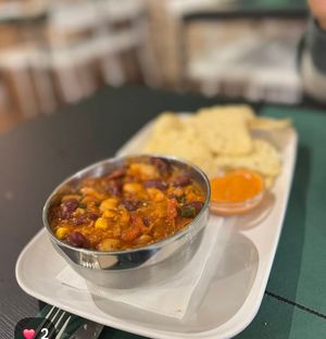 Chilli sin carne at Xabre in Albacete