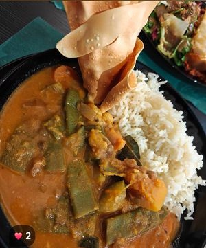 Curry korma at Xabre in Albacete