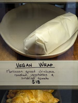 Also for take away at Mountain View Cafe in Maleny