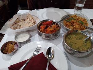 Indian restaurant with many vegan options  at Chaat Bhavan in Dublin
