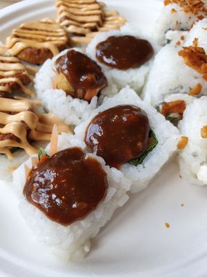 Bok bok  at Sushi Love in Portland