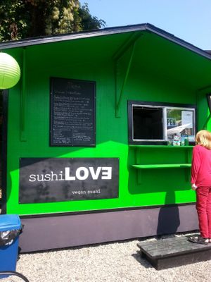 The cart 2014 at Sushi Love in Portland