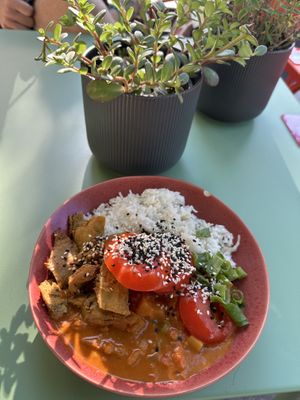 Curry with ricee  at Kaspar Schmauser - Berlin in Berlin