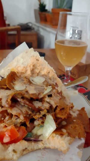 Vegan Döner   at Black Veg in Bonn