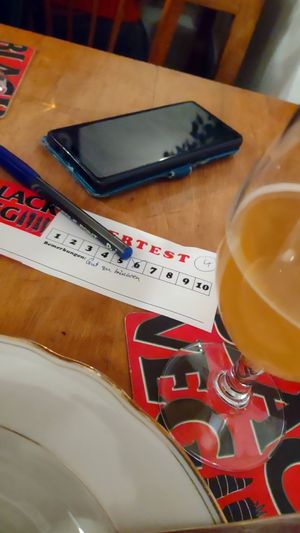 Beer test at Black Veg in Bonn