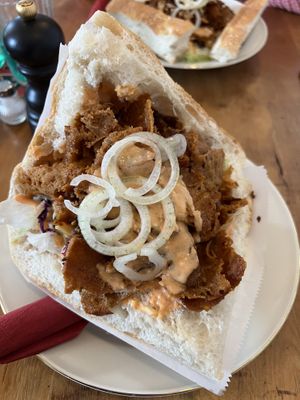 Vegan Döner  at Black Veg in Bonn