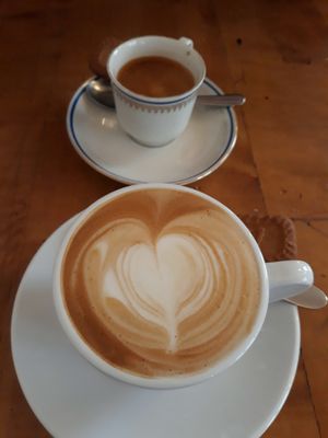 Awesome coffee at Black Veg in Bonn