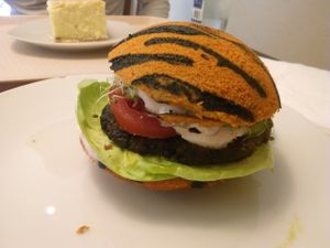 The best burger I ever ate(vegan or not vegan)! at Vega City in Budapest