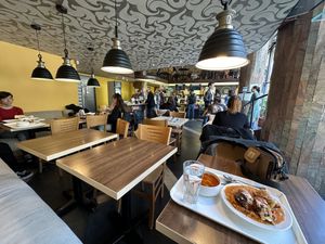 Under the mezzanine was groovy   at Vega City in Budapest