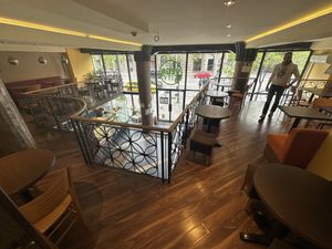 What a mezzanine   at Vega City in Budapest