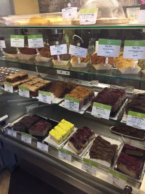 cakes  at Vega City in Budapest