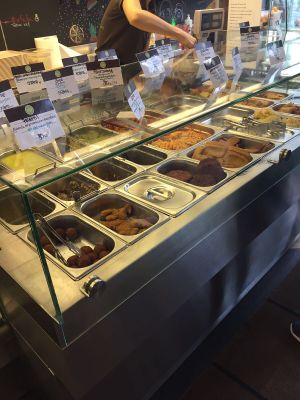 savoury food at Vega City in Budapest