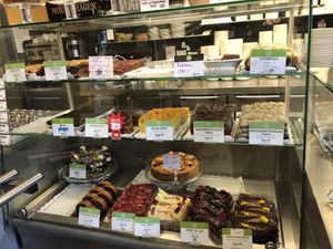 desserts!!!  at Vega City in Budapest