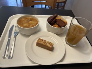 Small menu of the day  at Vega City in Budapest