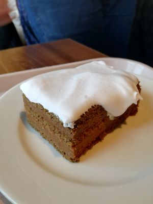 Coffee cake at Vega City in Budapest