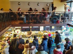 Inside at Vega City in Budapest