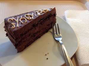 Chocolate cake @ Vega City, Budapest at Vega City in Budapest