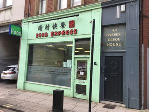 Exterior at Soya Express in Sheffield