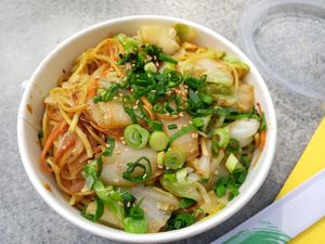 Vegan yakI soba at DonMono  in Vienna