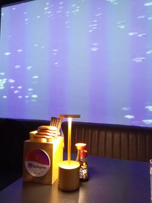 360° round deep sea animation at DonMono  in Vienna