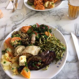 lunch at Ethos at Ethos in London