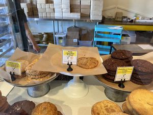 Vegan cookie options  at Urban Cookies Bakeshop in Phoenix