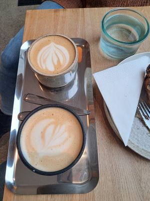Latte Macchiato at Josua Coffee in Vienna
