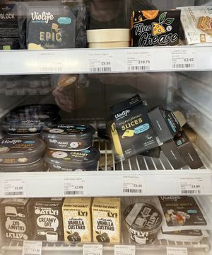 Vegan cheese  at The Honey Tree in Newcastle Upon Tyne