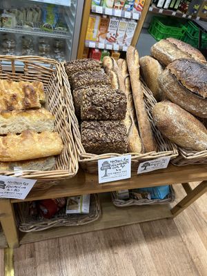 Fresh bread   at The Honey Tree in Newcastle Upon Tyne
