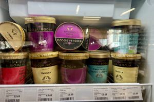 Vegan ice cream   at The Honey Tree in Newcastle Upon Tyne