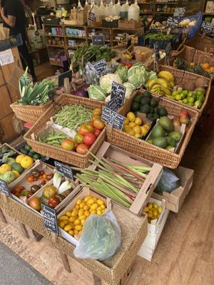 Fresh fruit and veg  at McCall's Organics in Manchester