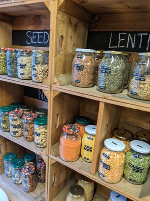 bulk foods at McCall's Organics in Manchester