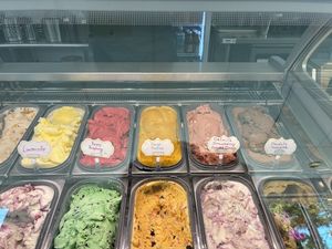 Flavors   at Frozen Bloom Creamery & Coffee in Destin