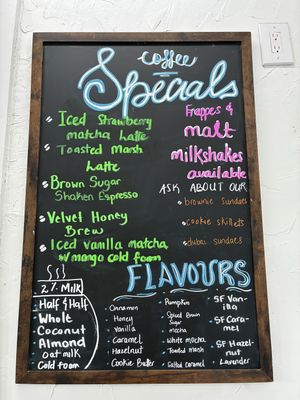 Menu   at La Cremeria in Destin