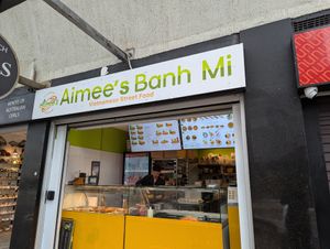 Outside at Aimee's Banh Mi in Bondi Beach