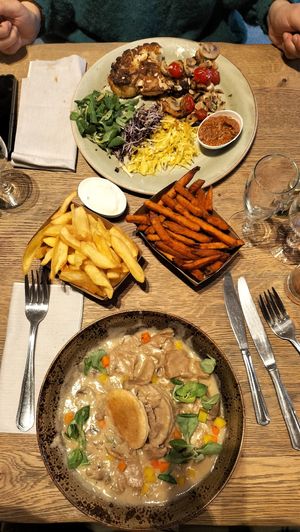 Vol au veggie at Mykene in Leuven