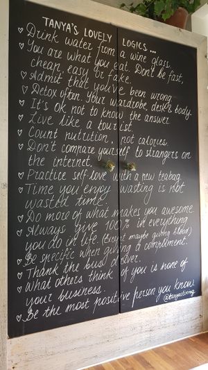 Logics at Tanya's Cafe in South West London