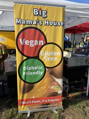 Big Mama’s House vendor  at STL Vegan Market in St Louis