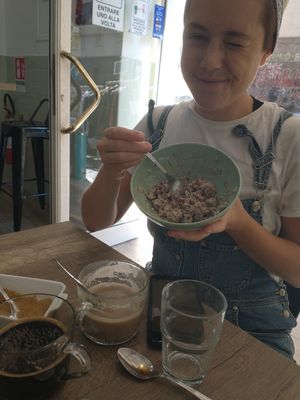 Tasty granola yog at 'O Grin in Naples