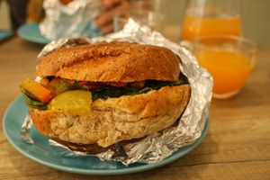 sandwich at 'O Grin in Naples