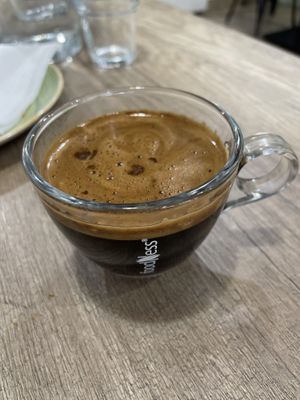 Espresso  #Veganuary at 'O Grin in Naples