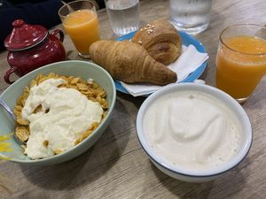 Breakfast  at 'O Grin in Naples