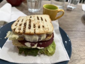 Toast  at 'O Grin in Naples