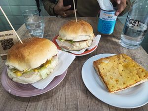 Hamburgers are very big at 'O Grin in Naples