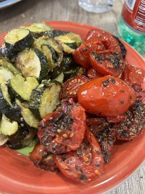 Verdure in forno gratinate  at 'O Grin in Naples