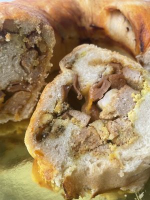 Casatiello  at 'O Grin in Naples