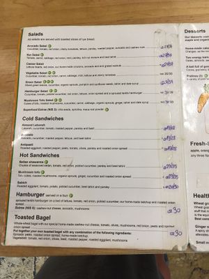 menu at Tevaleh - Raw in Kfar Saba