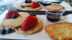 pancake special at Temple Kitchen in South Miami