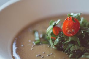 Temple Kitchen soup at Temple Kitchen in South Miami