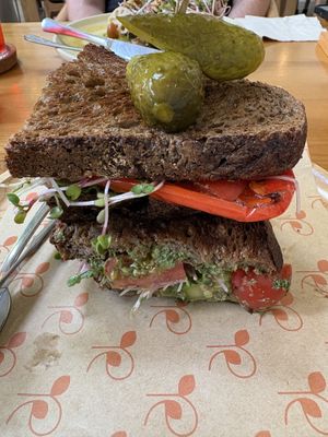Pesto sandwich   at Roots Plant-based Cafe - Hẻm 41 Xuan Thuy in Ho Chi Minh City